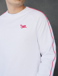 Bluza Staff white logo reflective