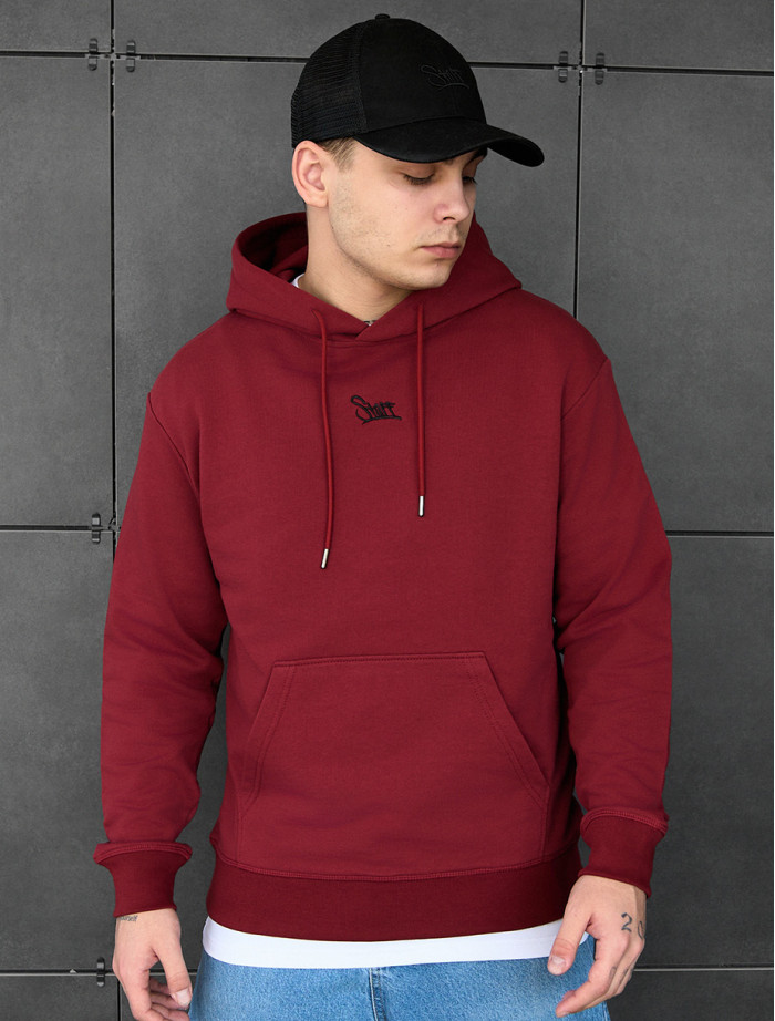 Bluza Staff bordo logo