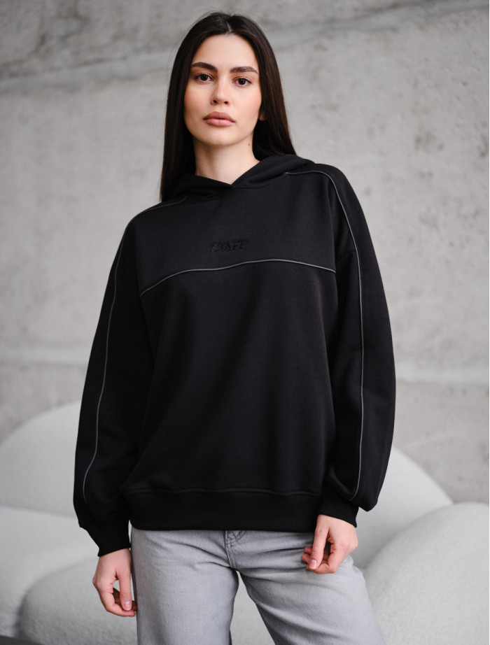 Bluza Staff jo black reflective