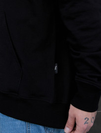 Bluza z kapturem Staff black zip oversize