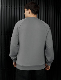 Bluza Staff gray logo reflective