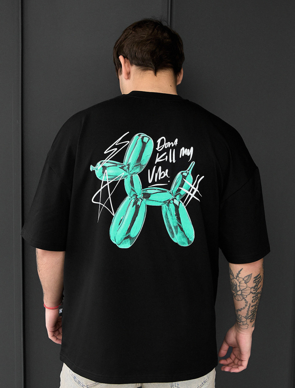 Koszulka Staff vibe oversize