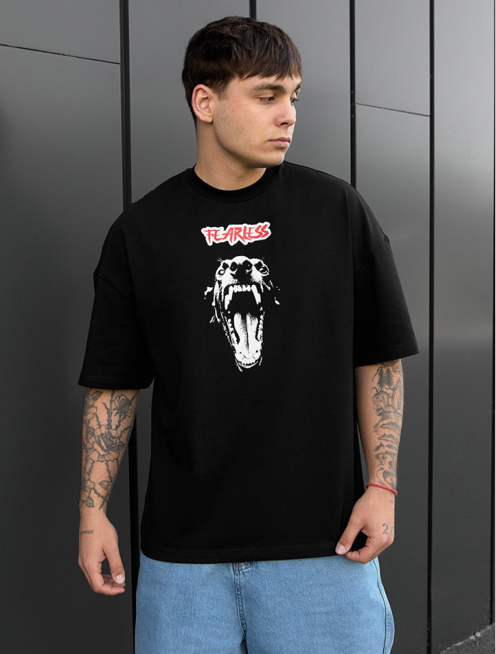 Koszulka Staff fearless oversize