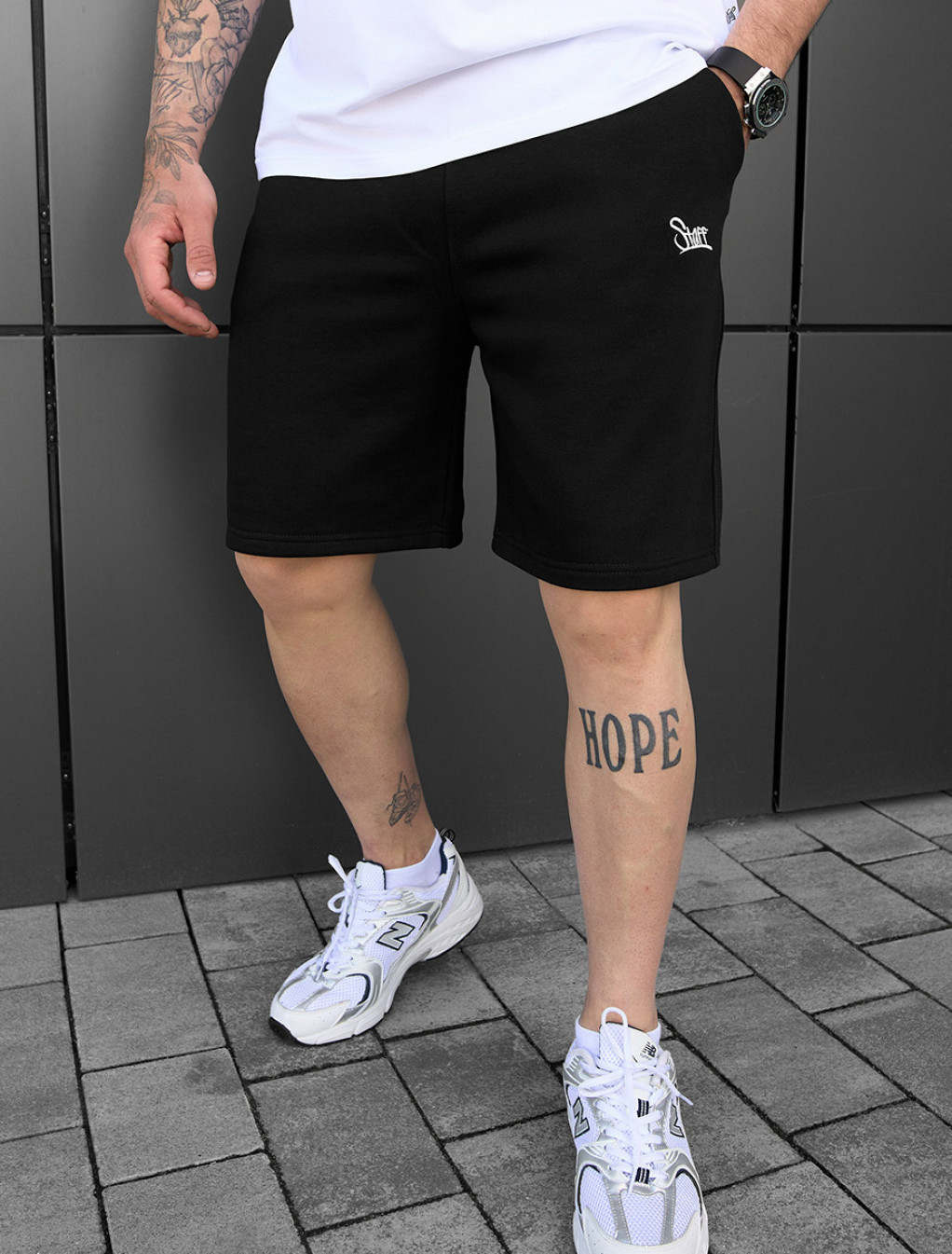 Spodenki Staff dje black logo