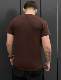 Koszulka Staff dark brown basic