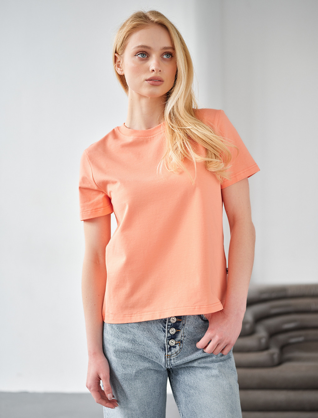 Koszulka damska Staff sum peach