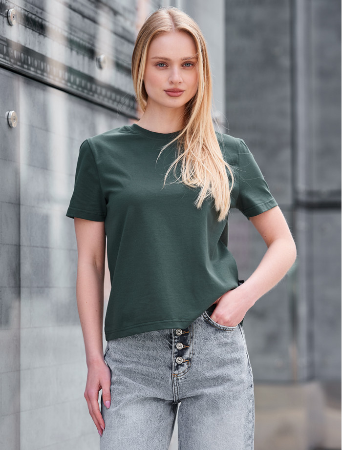 Koszulka damska Staff sum green