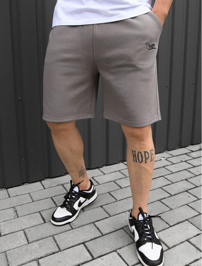 Spodenki Staff dje gray logo