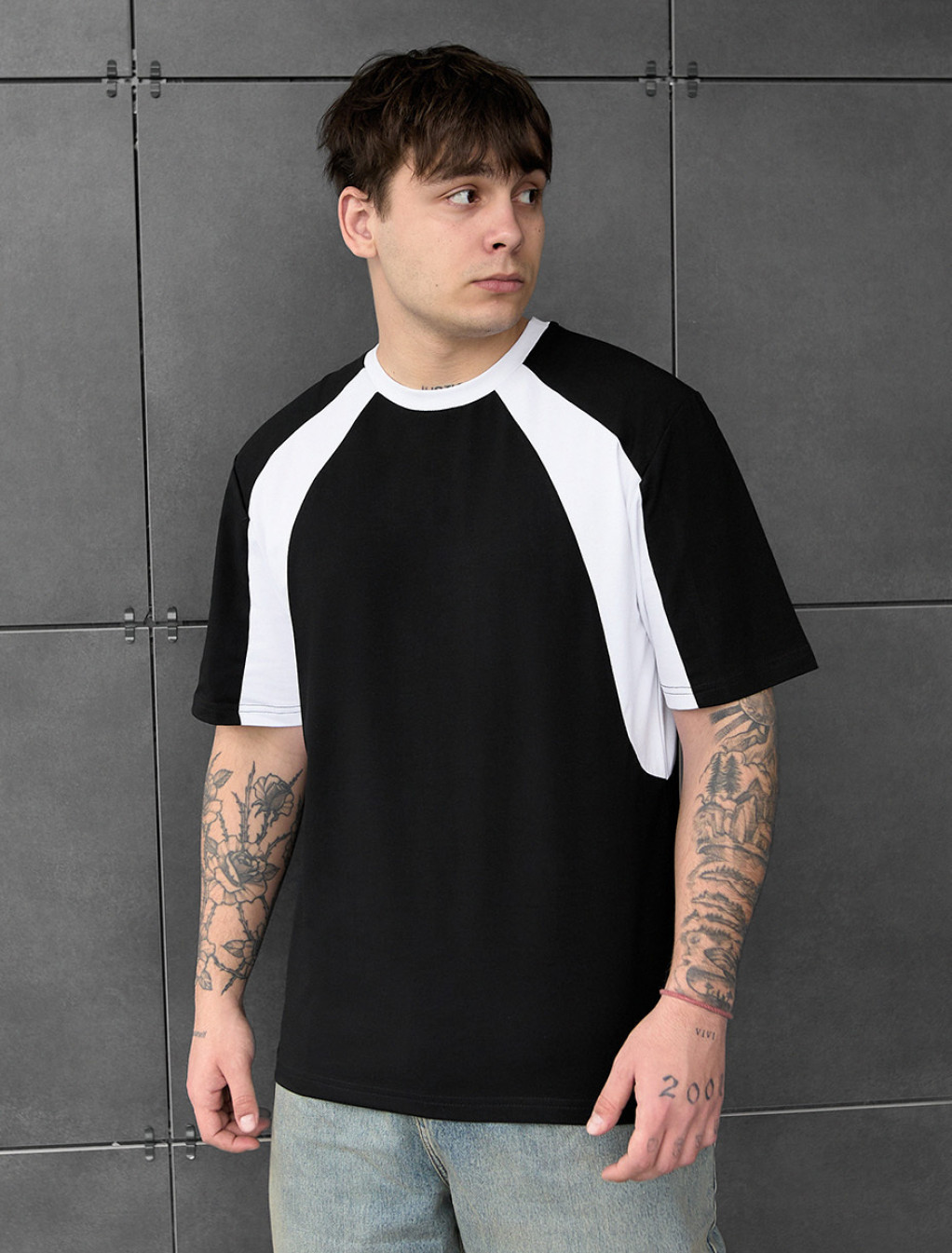 Koszulka Staff fli black & white