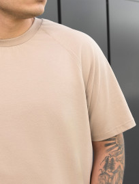 Koszulka Staff reglan beige