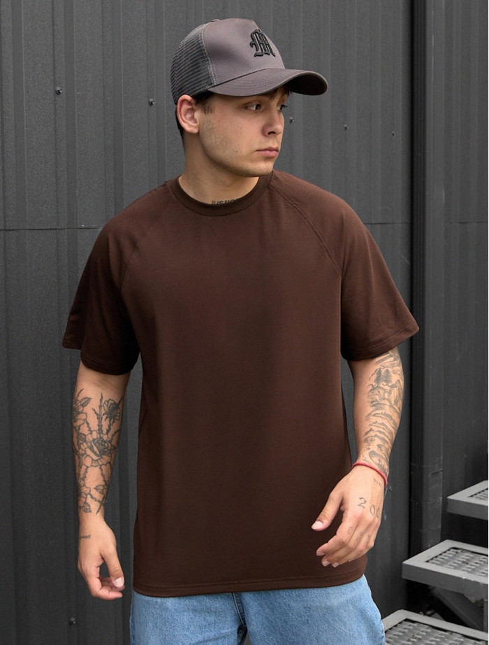 Koszulka Staff reglan brown