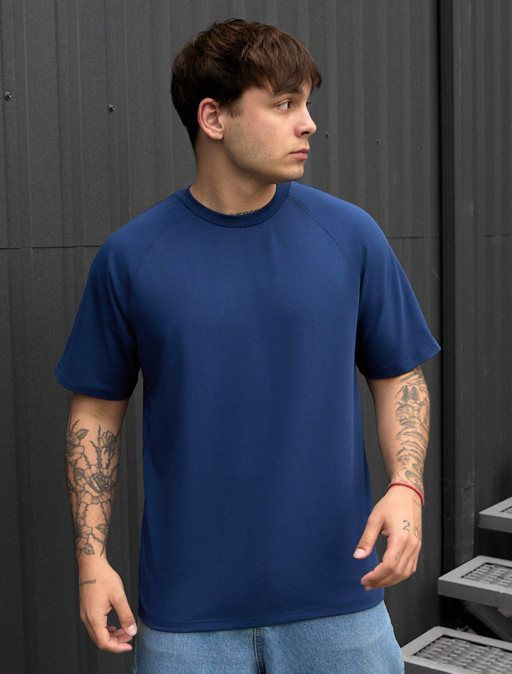 Koszulka Staff reglan navy