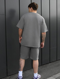 Komplet koszulka + spodenki Staff ra gray