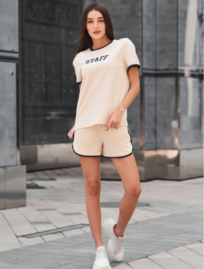 Komplet koszulka + spodenki Staff ku milk