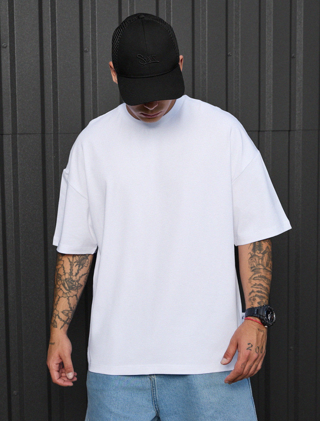 Koszulka Staff white oversize