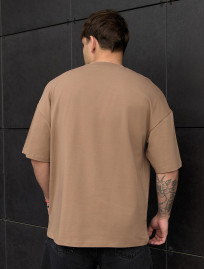 Koszulka Staff brown oversize