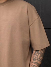 Koszulka Staff brown oversize