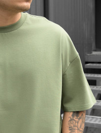 Koszulka Staff green oversize