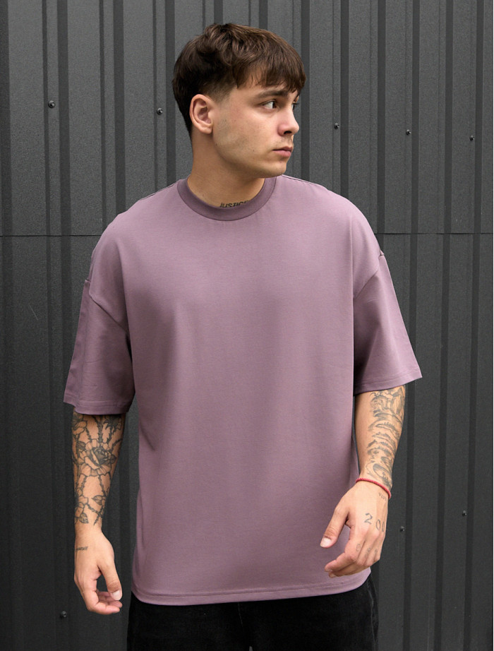 Koszulka Staff purple oversize