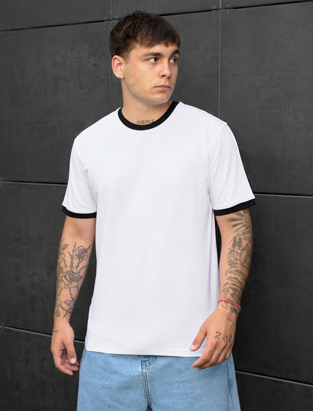 Koszulka Staff ve white & black