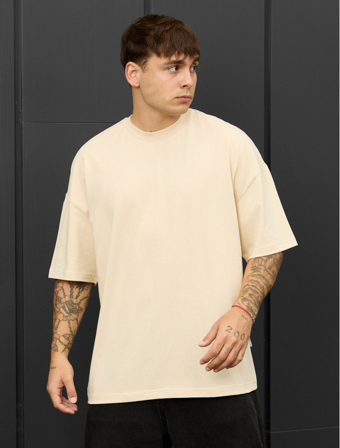 Koszulka Staff milk oversize