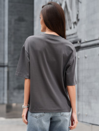 Koszulka Staff dark gray oversize