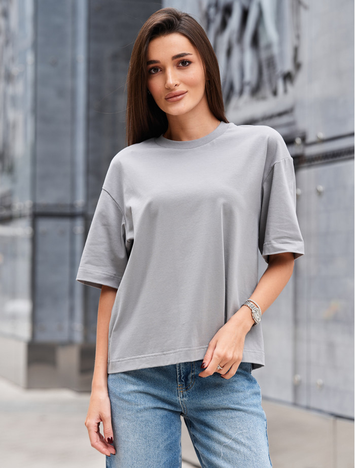 Koszulka Staff gray oversize