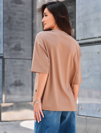 Koszulka Staff brown oversize