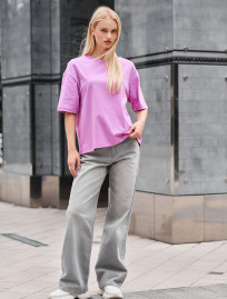 Koszulka Staff lilac oversize