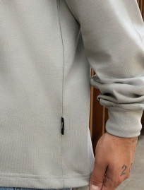 Longsleeve Staff gray oversize