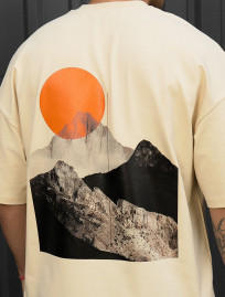 Koszulka Staff logo & sun oversize