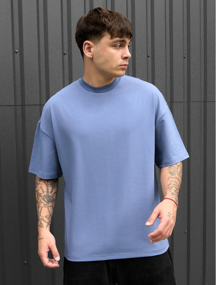 Koszulka Staff blue oversize