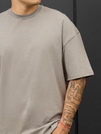 Koszulka Staff gray oversize