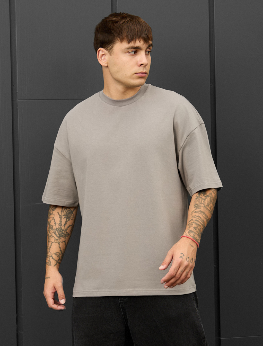 Koszulka Staff gray oversize