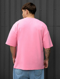 Koszulka Staff pink oversize