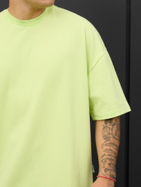 Koszulka Staff light green oversize