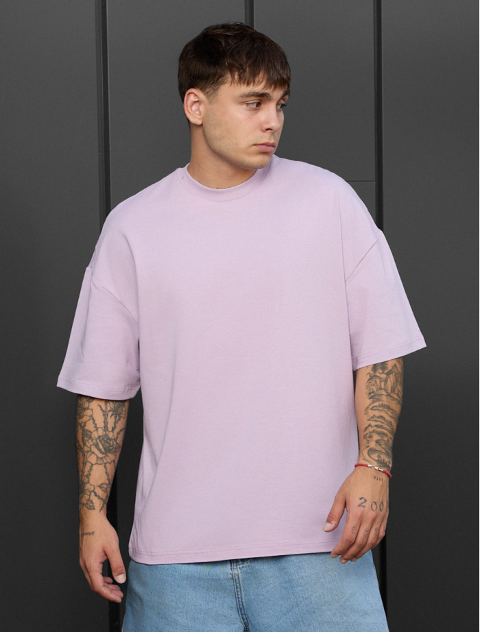 Koszulka Staff lilac oversize