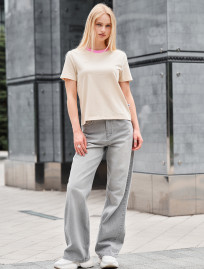 Koszulka Staff in milk & pink