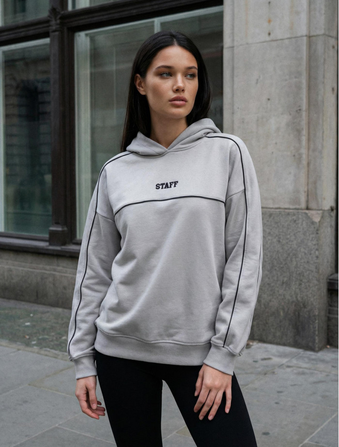 Bluza Staff jo light gray reflective