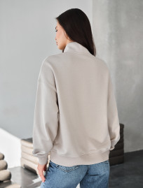 Olimpijka Staff mau light gray oversize