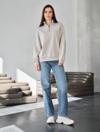 Olimpijka Staff mau light gray oversize