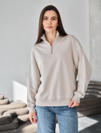 Olimpijka Staff mau light gray oversize