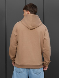 Bluza Staff re brown logo oversize