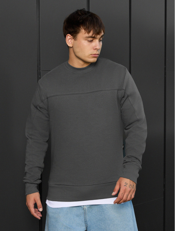 Bluza Staff dark gray basic