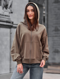Bluza Staff fiz brown oversize