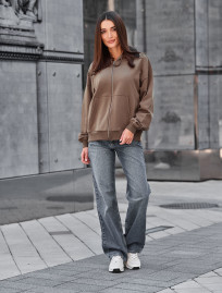 Bluza Staff fiz brown oversize