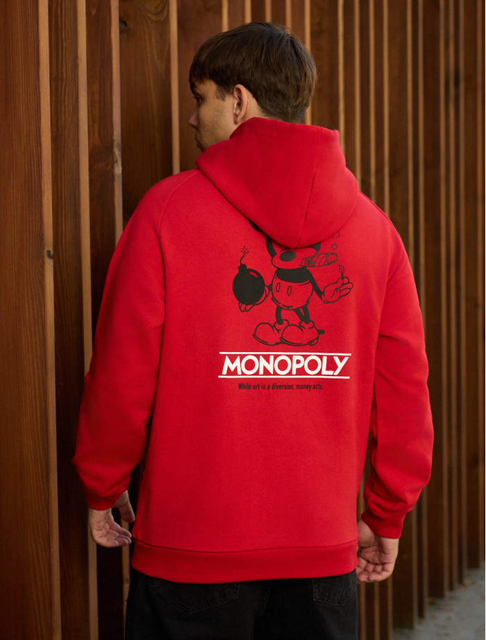 Bluza Staff monopoly oversize