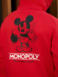 Bluza Staff monopoly oversize