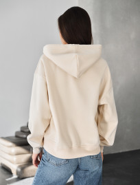 Bluza Staff fiz milk oversize fleece