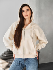 Bluza Staff fiz milk oversize fleece